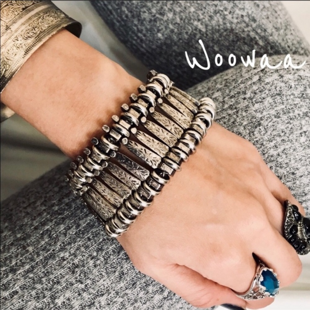 Brand new tibetan silver bracelet - Picture 5 of 10